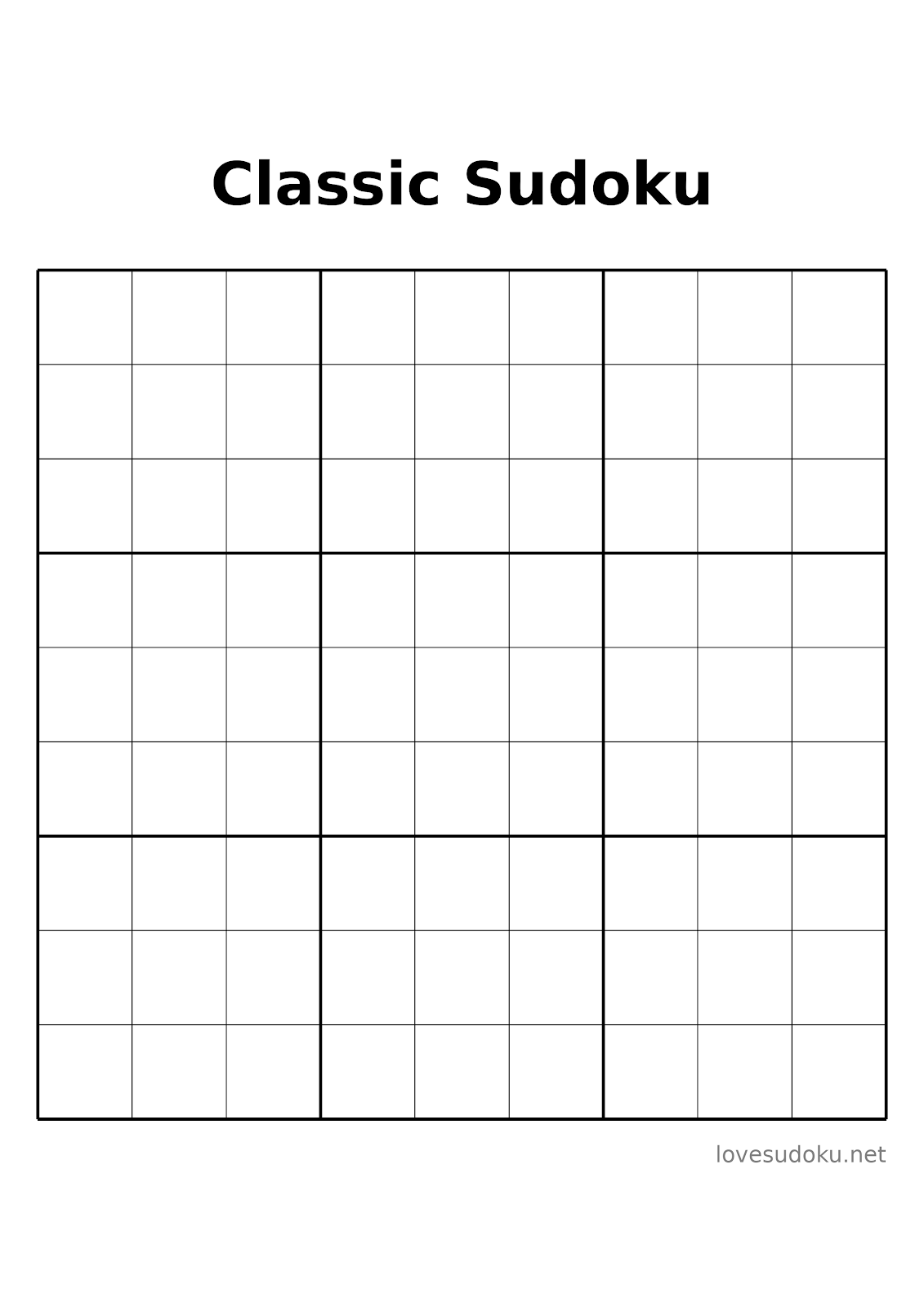 sudoku for kids printable